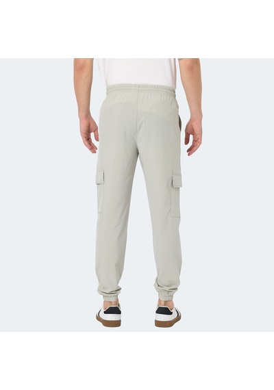 Slazenger NAPOLLA Erkek Cepli Dar Paça Gri Eşofman Altı