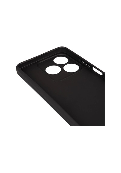 Realme C63 Kılıf Biye Silikon-siyah Siyah Siyah