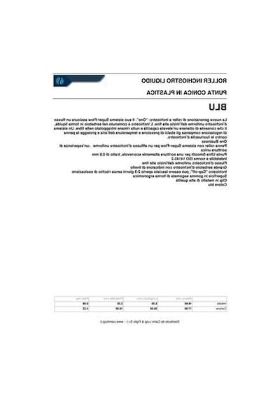 Konik Uçlu Mavi Roller Kalem - 0.6 Mm