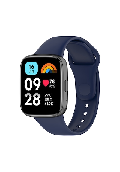 Xiaomi Redmi Watch 3 Active Uyumlu Klasik Mkst Kordon-lila