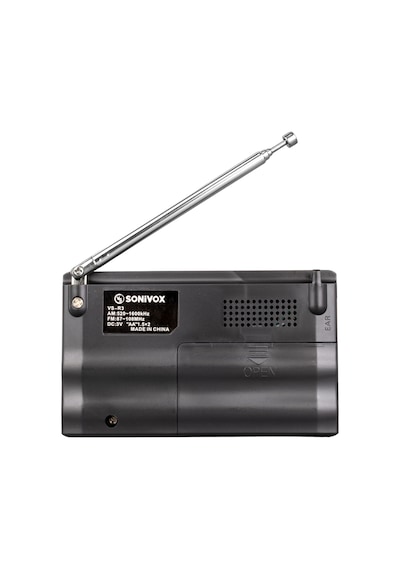 Sonivox VS-R3 Mini FM Radyo Gümüş