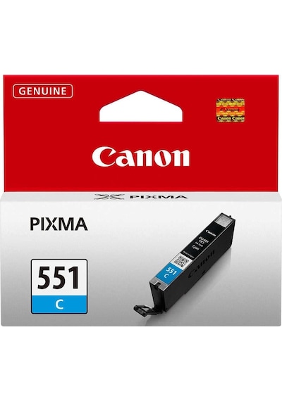 Canon CLI-551C Mavi Mürekkep Kartuş 6509B001