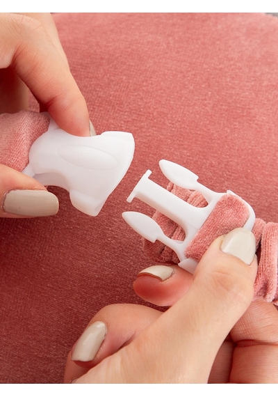 Babyjem Bebek Melek Kanadı Kadife Koruma Yastığı - Pembe