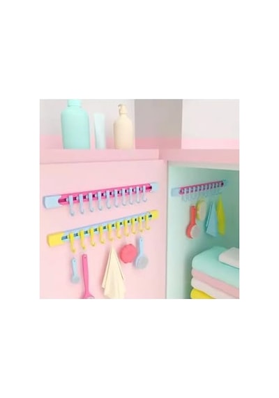 10lu Yapışkanlı Portmanto Hol Antre Duvar Banyo Havlu Askısı Mutfak Askılığı Kapı Arkası Askılık Diğer