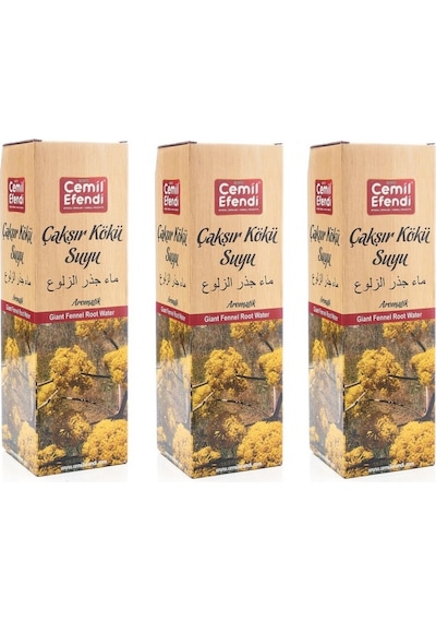 Attar Dünyası Cemilefendi Çakşır Kökü Suyu 1 Litre 3 Adet
