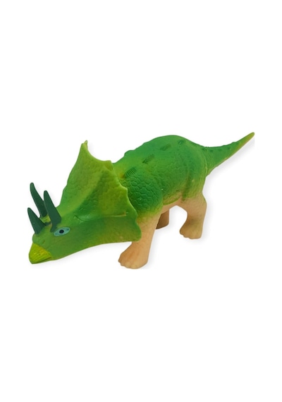 Fidget Oyuncak - Streç Dinazor Figürü 18 Cm - Triceraptors Hayvan