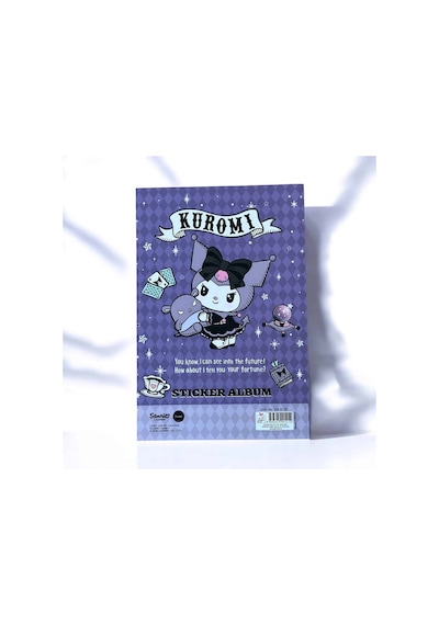 Bak Gel Al Kuromi Tarot Ve Fal Temalı Sticker Albümü Kuromi Sticker Defteri Albümü - Mistik Fal Ve Tarot Kole - Bgakuromi009 Çok Renkli