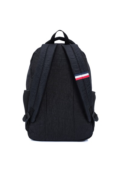 Cambridge Polo Club Minimalist Tasarım Unisex Çok Gözlü Sırt Çantası Siyah