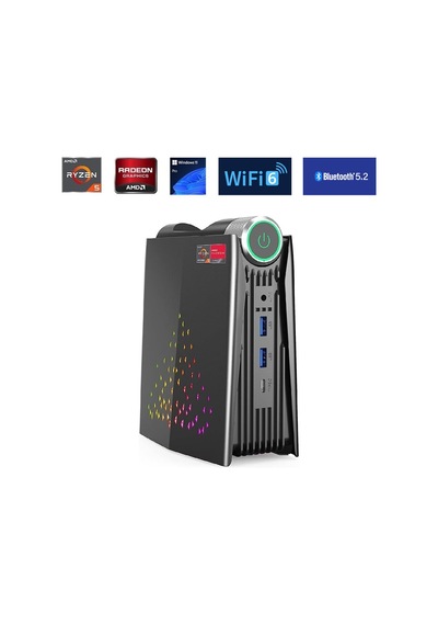 Nipogi S3A-MAX R5-7430U 16 GB 1 TB NVMe SSD W11P Mini Pc