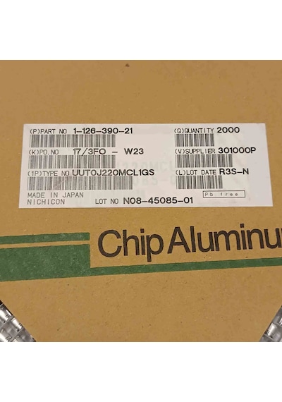 Uut0j220mcl1gs 22mf 6v Nıchıcon Smd Kondansatör 150 Adet