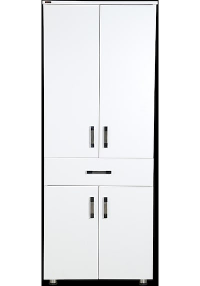 Çok Amaçlı Dolap 180 cm Hard Parlak BEYAZ Suntalem 4Raf 1Çekmece Kutuda sevk El Yapım Ahşap Çok Amaçlı Dolap 180 cm Hard Parlak BEYAZ Suntalem 4Raf 1Çekmece Kutuda sevk El Yapım Ahşap