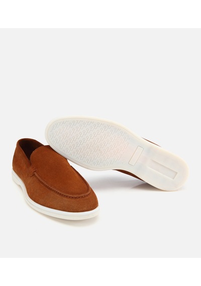 Hotiç Erkek Süet Taba Hafif Tabanlı Günlük Loafer 02ayh328500a370 02ayh328500a370