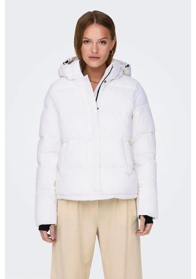 Only Kadın Ann Premium Puffer Şişme Mont - 15287909 Beyaz