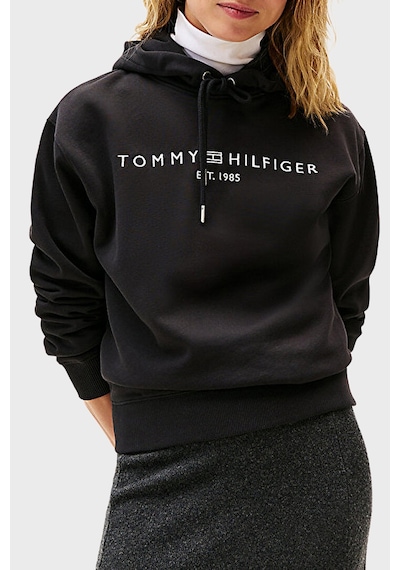 Tommy Hilfiger Bayan Sweat Ww0ww43598 Bds Siyah Siyah