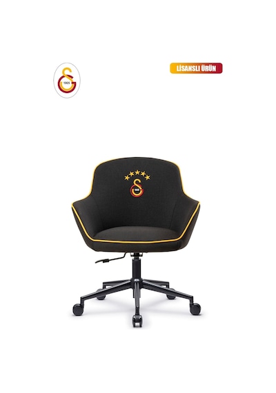 Fanchair X Galatasaray Icon Siyah Kumaş Çalışma Koltuğu-81