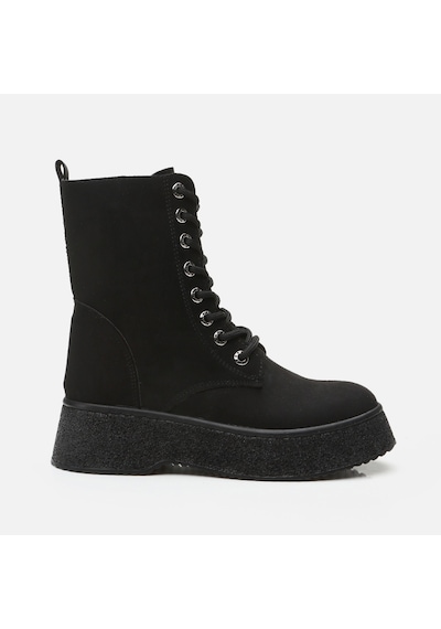 Hotiç Siyah Kadın Düz Bot 01boh295310a100 Siyah-black Siyah