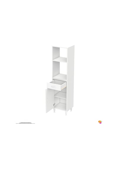 Modilayn Vio Fırın Dolabı 45x163,4x32.5 Cm Çekmeceli Kapaklı Mini/midi Mikrodalga Mutfak Dolabı Beyaz Modilayn Vio Fırın Dolabı 45x163,4x32.5 Cm Çekmeceli Kapaklı Mini/midi Mikrodalga Mutfak Dolabı Beyaz