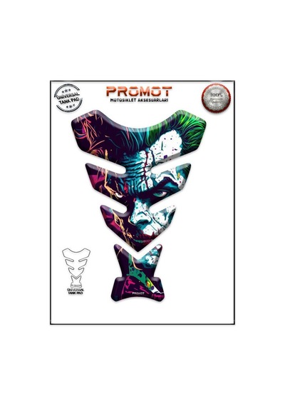 Universal Motosiklet Tank Pad 3d Sticker 0234 Diğer