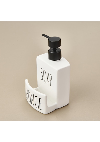 Soap Sıvı Sabunluk - Beyaz / Siyah Çok Renkli