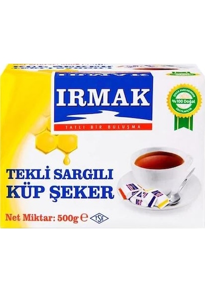Irmak Tek Sargılı Küp Şeker 500 G