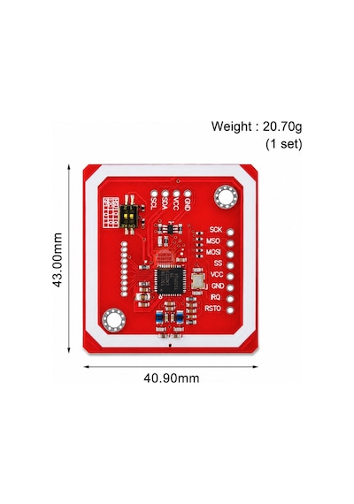 Nfc Modül Pn532 13.56mhz Rfıd Okuyucu Yazıcı Kart Ve Anahtarlık Seti