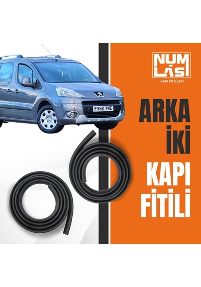 Peugeot Partner Tepee 2009-2018 Arka İki Kapı Fitili-a Kalite-numlas-nm4525