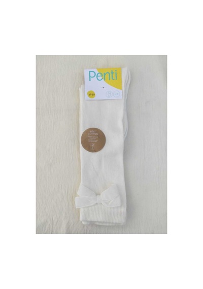 Penti 3^lü Paket Kız Çocuk Ribbon Pantolon Çorabı Beyaz Penti 3^lü Paket Kız Çocuk Ribbon Pantolon Çorabı Beyaz