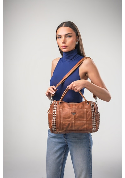 Ççs 18068 Kadın Omuz Çantası Camel