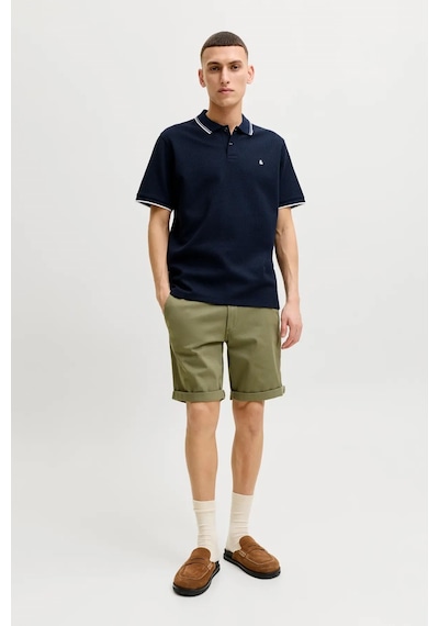Jack & Jones Jjeaustin Erkek Polo Yaka Tişört K.mavı