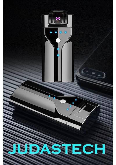 Judas K16 Usb Şarjlı 2 Arc Alevsiz Çakmak -new Style