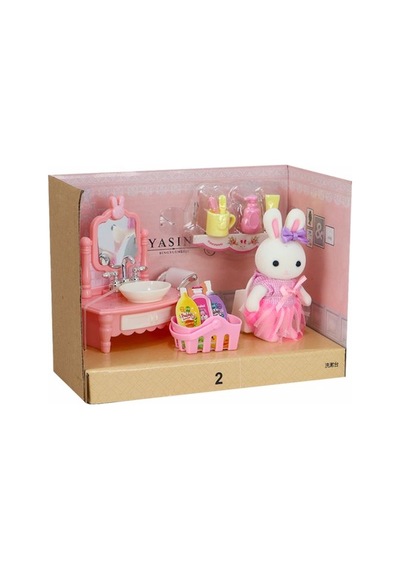 Bay Dreamy Mini Tavşan Aksesuarlı Lavabo Seti