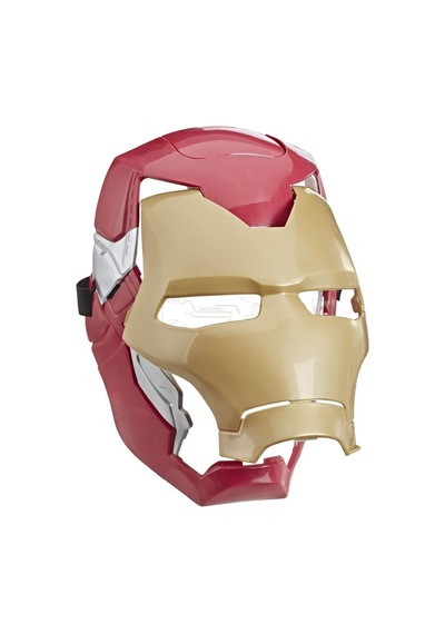 Iron Man Işıklı Flip Up Mask Brown - Elektronik Maske