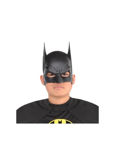 Mey İthalat Siyah Renk Çocuk Boy Arkadan Lastikli Maske 20x14 Cm