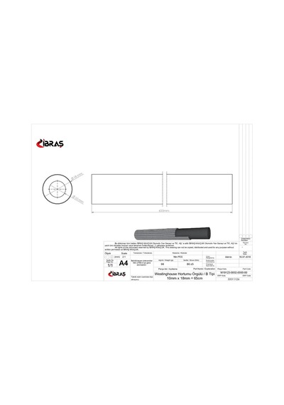 Westinavus Hortumu Örgülü 10mm X 65cm R-12 7700575128 Ibras