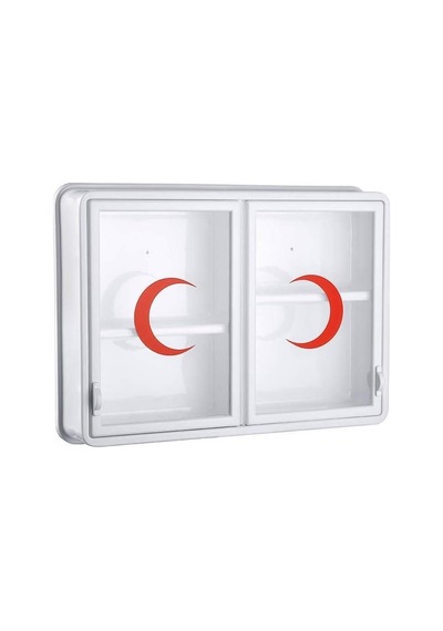 Ecza Dolabı Pratik Açılır Kapanır Kapaklı 45cmx35cmx10cm-156 Genel