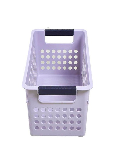 Q-basket Dikdörtgen Plastik Storage Sepet- Bej Plastik Bej Tr Diğer