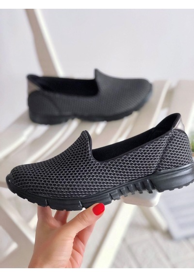 Nesil Shoes Dvm 901 Gri Anatomik Esnek Kadın Yürüyüş Ayakkabısı-gri Gri