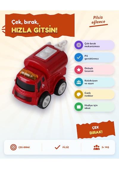 Küçük Boy İtfaiye Araçları Ca-4