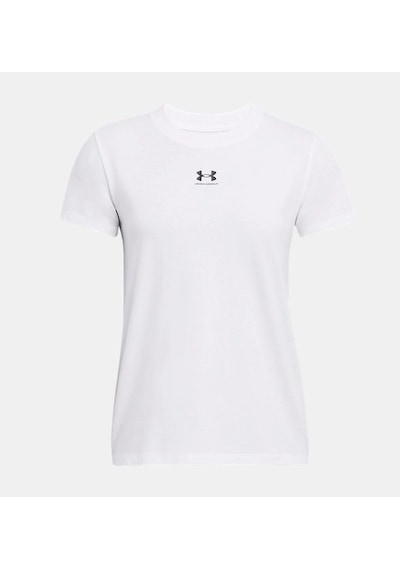 Under Armour Ua Rival Core Ss Kadın T-shirt 1383648-100 Beyaz