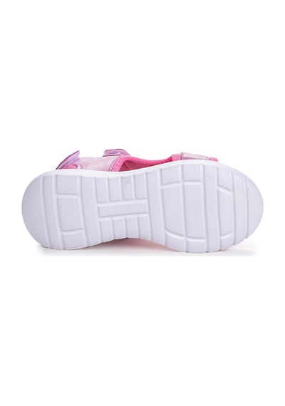 Kiko Kids 333 Hologram Cırtlı Kız Çocuk Sandalet Ayakkabı Pembe