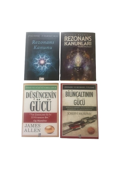 Rezonans Kanunu - Evrenın Anahtarları Rezonans Kanunları - Dusuncenın Gucu - Bılıncaltının Gucu 4set