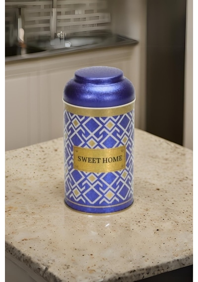 Ef088-93 Turkish Blue Swt Home Desenli Baharatlık 0,9 Lt Çok Renkli