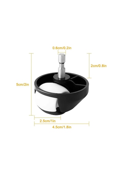 Irobot Roomba 500 600 700 800 / 560 620 630 650 770 780 870 880 İle Uyumlu Robot Süpürge Tekeri