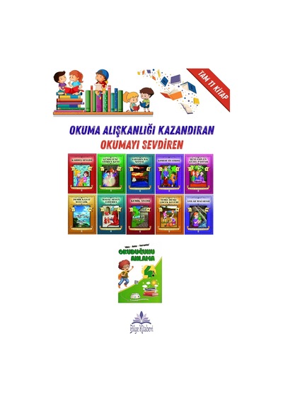 4. Sınıf Okuma Alışkanlığı Kazandıran Okumayı Sevdiren Tam 11 Kitap -7