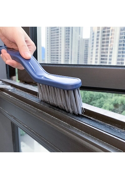 Cımbızlı Fırça Çok Amaçlı Kademeli Kesim Uçlu Banyo Klozet Kenar Çok Renkli