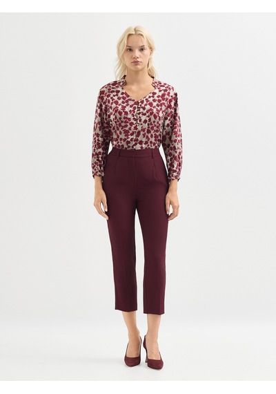 Karaca Kadın Pantolon-bordo 12.25w.03.114 Bordo