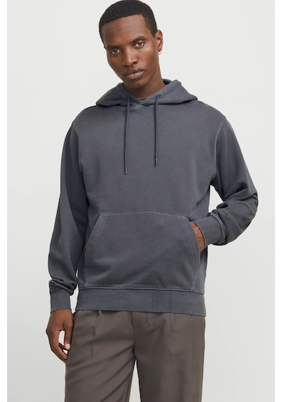 Jack & Jones Jjecharge Faded Erkek Sweatshirt Gri