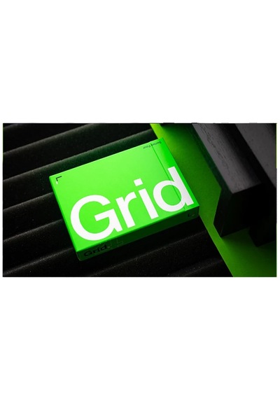 Cartamundi Grid Series Four Typographic Oyun Kağıdı İskambil Kart