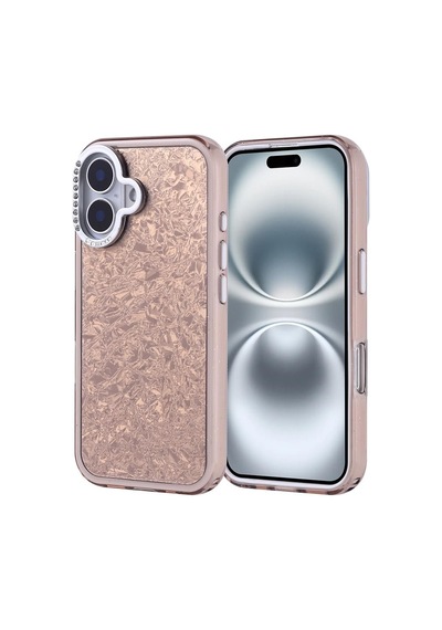 Apple iPhone 16 İle Uyumlu Kılıf Gold Kapi Kapak Taşlı Apple iPhone 16 İle Uyumlu, Gold Sku: Zeusb0fdqzgjzb