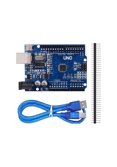 Arduino Uno R3 Klon Atmega328p Smd Ch340 Usb Kablo Açık Kaynak Kodlu Yazılım Geliştirme Kartı